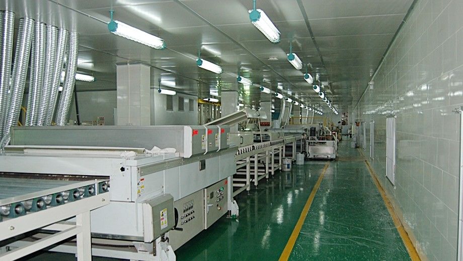Guangzhou Wuyang Yiguan Acoustic Materials Co., Ltd. উত্পাদক উত্পাদন লাইন