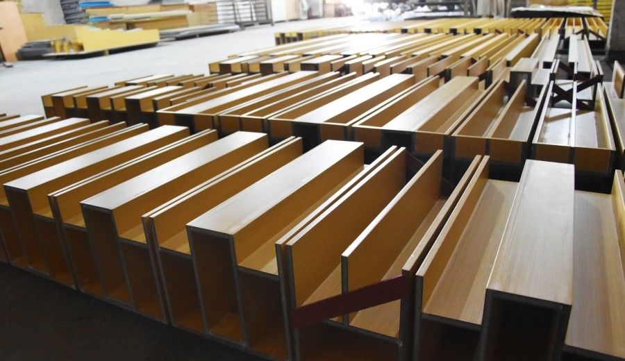 Guangzhou Wuyang Yiguan Acoustic Materials Co., Ltd. উত্পাদক উত্পাদন লাইন