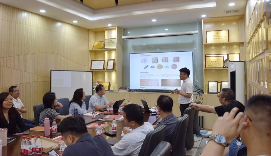 Guangzhou Wuyang Yiguan Acoustic Materials Co., Ltd. উত্পাদক উত্পাদন লাইন